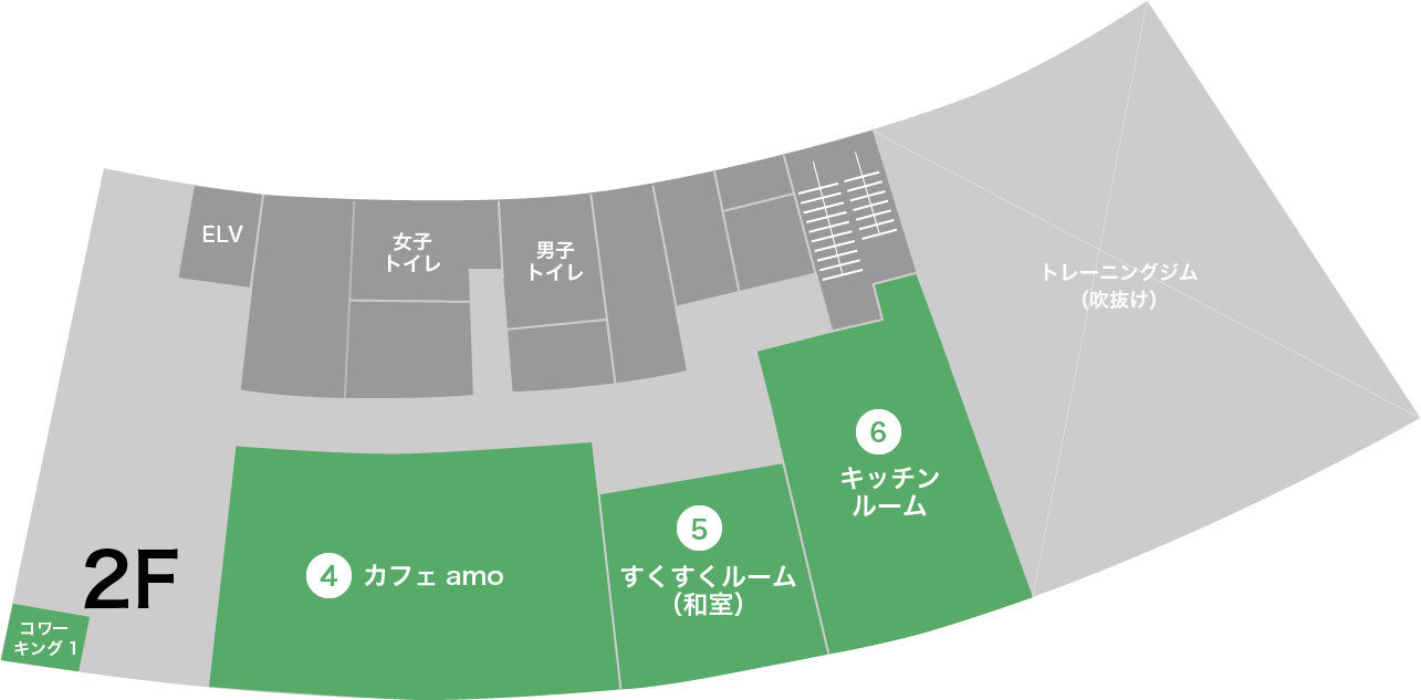 フロアガイド2F